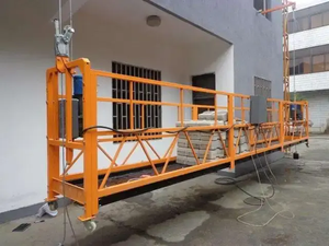 Tùy chỉnh <span class=keywords><strong>zlp630</strong></span> treo nền tảng zlp800 Treo giàn giáo xây dựng làm sạch cái nôi với giấy chứng nhận - Product Image 4