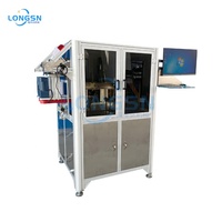 Máquina de sistema de inspección por visión de tapa de botella de leche de plástico, automática
