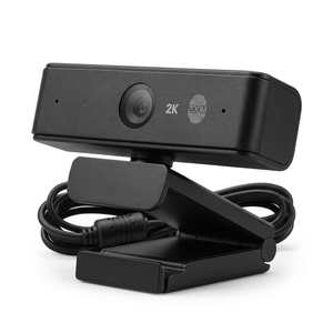 Cámara Web 2K OEM ODM H202, Suministro de Fábrica, 60FPS USB con Micrófono Dual, Enfoque Automático, <span class=keywords><strong>Zoom</strong></span> Táctil para Videollamadas, Mayorista, CE RoHS FCC - Product Image 1