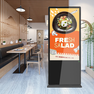 32 Inch Floor Standing Android Totem LCD Advertising Player Touch Digital <b>Screen</b> Signage Display Kiosk - Product Image 1