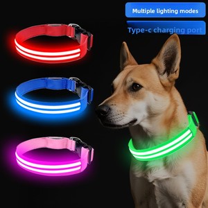 HY <strong>2026</strong> <strong>New</strong> Customized Name Tag Durable PU Leather Nylon Webbing Padded Anti Lost Cats &amp; <strong>Dogs</strong> Training <strong>Collar</strong> <strong>Dog</strong> <strong>Collar</strong> - Product Image 2