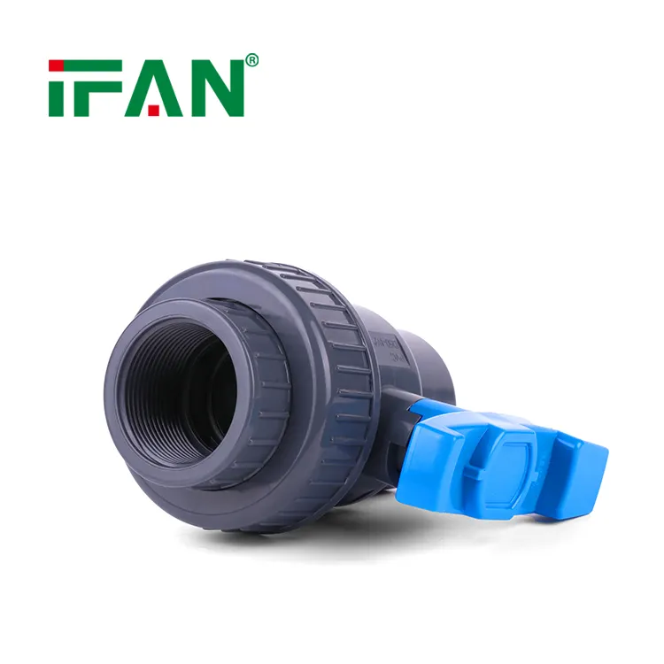 Ifan Großhandel New Agricultural Irrigation Kunststoff Single Union Kugel hahn True Union Pvc Kugel hähne