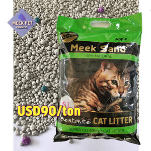 Meek 애완 동물 고양이 쓰레기 고양이 낮은 먼지 냄새 제어 100% 천연 10L 7kg - Product Image 3