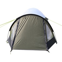 Tente de camping pliable monocouche imperméable portable pour l'extérieur, sur mesure, 4 saisons, une chambre, modèle Trigone