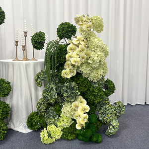 PROMISE Nouvel arc de pilier de fleur artificielle verte conçue pour la décoration de mariage - Product Image 2
