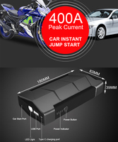 Démarreur de Voiture Portable Lithium-Ion 6000mAh à Capacité Réelle, Lampe Torche LED, Recharge USB-C, Courant de Pointe 400A - Prix Usine