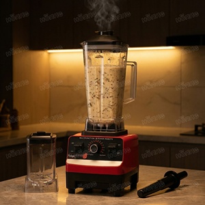 Mixeur Électrique Professionnel Multifonctionnel à Grande Vitesse pour Aliments pour Bébés, Soupes Chaudes et Jus Détox Sains - Product Image 5