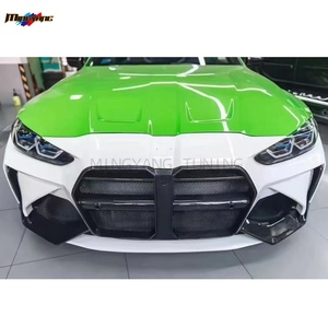 Parachoques Delantero de Fibra de Carbono Estilo AD para BMW Serie 3 G80 M3 2021-2024 Sedán, Parrilla de Parachoques, Mejora de Rendimiento, Kit de Carrocería - Product Image 4