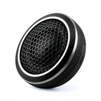 Mini tweeter audio à dôme en soie avec coque en aluminium et fer, 4x35W, haut-parleur haute fréquence, personnalisation OEM prise en charge