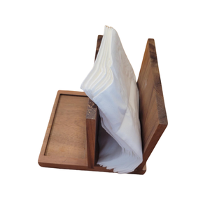 Cozinha Restaurante Bar Festas De Escritório Personalizado De Madeira Sal E Pimenta <span class=keywords><strong>Shaker</strong></span> Guardanapo Titular - Product Image 5