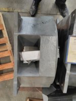 Service de moulage de châssis de machine CNC en alliage d'aluminium sur mesure, marque Chancel, modèle D512