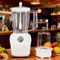 Mixeur multifonctionnel pour la cuisine 2 en 1 pour jus de fruits et aliments Mélangeur commercial