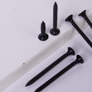 Schwerlast-Trockenbauschrauben mit schwarzem Band, selbstschneidend, für Gipskartonplatten, Trompetenkopf - Product Image 2