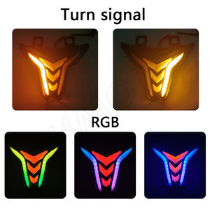 Feu arrière en forme de V, clignotant, feu de freinage arrière, pour Kawasaki Ninja 400 Z400 Zx-10r Z1000 Zx-6r 2019-2022 - Product Image 6