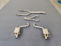 Tuyaux d'échappement pour Mercedes-Benz E43 C43 C400 GLC43 W205, système d'échappement Catback en SUS304, silencieux Valvetronic
