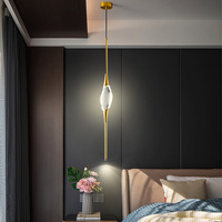 Lustre moderne à LED, lampe de luxe en cristal, luminaires suspendus pour table à manger, escalier, hall d'entrée