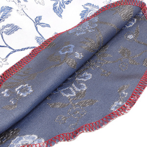 Housse de protection de levier de vitesses de style chinois RASTP, motif floral, blanc, bleu, rouge, garniture universelle, adaptée aux accessoires intérieurs de voiture - Product Image 2