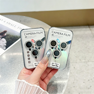 Protection <span class=keywords><strong>d</strong></span>'objectif <span class=keywords><strong>d</strong></span>'appareil photo en strass scintillant pour <span class=keywords><strong>iPhone</strong></span> 17, 16, 16 Pro, 15, 14 Pro Max, Plus, 13, <span class=keywords><strong>12</strong></span> <span class=keywords><strong>Mini</strong></span>, 11, 16 Pro, 13 Pro, 15 Plus, <span class=keywords><strong>12</strong></span> Pro - Product Image 5