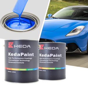 Peinture de finition automobile Keda 2K couleur unie séchage rapide pour réparation de carrosserie - Product Image 4