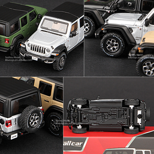Coche en Miniatura 1/64 Wrangler <span class=keywords><strong>Rubicon</strong></span> SUV, Modelo de Aleación, Vehículo Todoterreno, Modelo de Coche Fundido a Presión, Juguete de Colección - Product Image 4