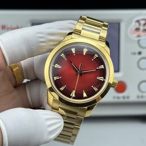 Reloj Mecánico de Moda Retro para Hombre de Alta Calidad y Gran Venta, Movimiento 9015, Reloj de Lujo de Diseñador Dorado - Product Image 3