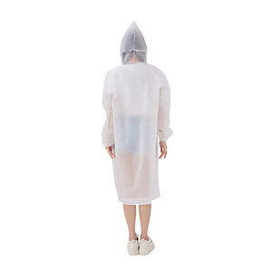 เสื้อกันฝนกันน้ำ EVA สำหรับกลางแจ้งแบบมีฮู้ดใช้ได้ทั้งชายและหญิงดีไซน์แบบหนาจากโรงงานผลิตโดยตรง - Product Image 5