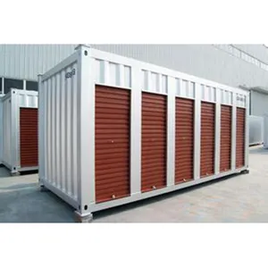 Contenedor de almacenamiento de 10 pies, cubo alto, contenedor de 10 pies, puerta enrollable de 40 pies Hc 20 pies