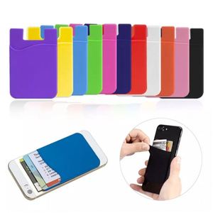 Tarjetero de Silicona con Logotipo Personalizado, Cartera para Teléfono Móvil, Soporte de Silicona Adhesivo para Tarjetas - Product Image 1