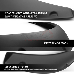 Style d'usine OE pour 1999-2007 Ford F250 F350 <span class=keywords><strong>Super</strong></span> Duty Style usine couverture de roue garde-boue fusées sourcil de roue - Product Image 6