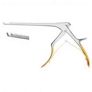 JACKBILLY High Quality Stainless Steel Love Kerrison Rongeur Punch Forward Angled 40 Degree <b>Bite</b> 5mm <b>Bite</b> Size Regular Foot - Product Image 1