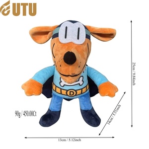 <b>Dog</b> Man's <b>puppy</b> plush <b>toy</b>, Detective <b>Dog</b> Adventure children's plush <b>toy</b> doll-F - Product Image 2