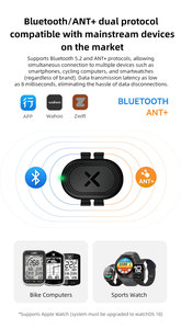 XOSS – compteur de vitesse de vélo à double capteur VORTEX ordinateur de cyclisme <span class=keywords><strong>GARMIN</strong></span> IGPSPORT Bryton Sports pour vélo léger - Product Image 5