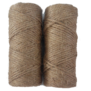 Zware Natural2 Mm 3 Mm Groen Bruin Twisted Jute Garen Twijn <span class=keywords><strong>Rope</strong></span> Tomaat Plant Touw Bal Spool - Product Image 1