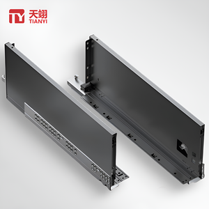 Nhiệm vụ nặng nề mở rộng đầy đủ giấu Ngăn kéo trượt đường ray mềm đóng cài đặt cho nhà bếp & phòng tập thể dục sử dụng - Product Image 5