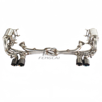 Sistem Knalpot Catback Valvetronic Grosir Pabrik untuk Porsche 997.1 3.6L 3.8L 2004-2006 OEM/ODM Peningkatan Performa Muffler