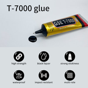 Mise à niveau T-7000 adhésif <span class=keywords><strong>noir</strong></span> 15ml réparation de précision pour téléphones mobiles bijoux artisanat mastic haute performance - Product Image 4