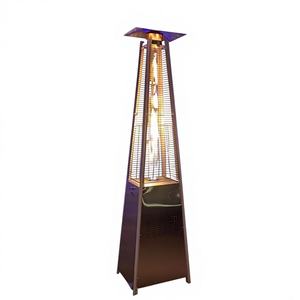 Chauffage extérieur au gaz GPL avec tube chauffant en quartz, en forme de pyramide quadrangulaire, tube en verre, vente chaude en Europe et en Amérique - Product Image 1