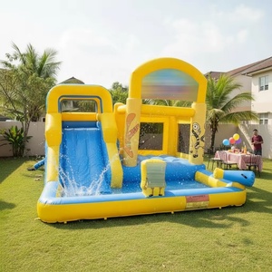 <span class=keywords><strong>Castillo</strong></span> Inflable Pequeño y Ecológico <span class=keywords><strong>de</strong></span> PVC Beleqi para 2-3 Personas, Capacidad <span class=keywords><strong>de</strong></span> 200-500 kg, para Exteriores - Product Image 6