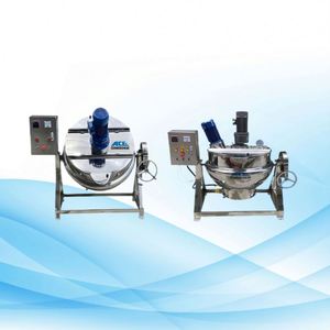 Máquina para hacer palomitas de maíz de caramelo de gran capacidad, Caldera de azúcar, tetera de cocina con camisa, línea comercial de maíz de gran producción - Product Image 1