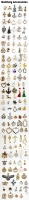 Carnets mignons DIY, blocs-notes promotionnels, cadeaux d'affaires, fournitures de bureau, journal A6 en cuir PU à trois volets, personnalisable, tendance, OEM