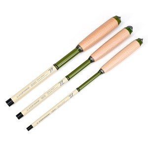 <span class=keywords><strong>Canne</strong></span> à pêche télescopique mini Wildtrek 1,2 <span class=keywords><strong>m</strong></span>/1,6 cm/2 cm, action rapide, en fibre de <span class=keywords><strong>carbone</strong></span>, avec poignée en bois, pour le camping - Product Image 1