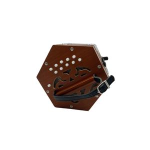 Accordéon Diatonique de Concert Professionnel SEASOUND OEM, <span class=keywords><strong>Instrument</strong></span> de Haute Qualité, 20 Boutons, Placage Bois, G/C JBC20, Prix Abordable - Product Image 3