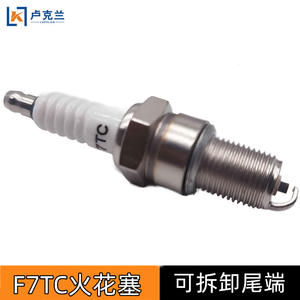 Bujía eléctrica pulida F7TC para generador de gasolina 170F190 y máquina de aceite Stroker - Product Image 5