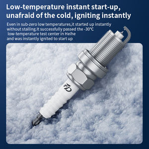 Bujías de iridio dobles de calidad de fábrica original Themally-estable de alto rendimiento para Citroen AX Berlingo BX C1 C2 <span class=keywords><strong>VTS</strong></span> C25 - Product Image 3