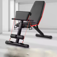 Banc de musculation multifonction pliable et réglable pour exercices de musculation et de fitness