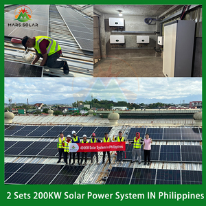 ชุดโซลาร์เซลล์สำหรับฟาร์มแบบปรับแต่งได้ 30KW 40KW 50KW 100KW พร้อมเครื่องชาร์จและระบบกักเก็บพลังงานลิเธียมแบบกันน้ำ MS Industrial Solar Pow - Product Image 1