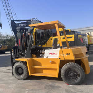 Almacén TCM Carretillas elevadoras Buen estado usado barato Tcm fd60 carretilla elevadora 6 Ton TCM para la venta 3M Carretilla elevadora diesel para la venta - Product Image 5