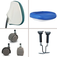 Tabouret médical dentaire réglable en hauteur, en acier inoxydable, moderne, pour hôpital, atelier, école, salon, pliable, avec mousse à mémoire de forme