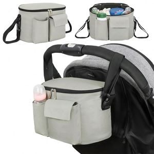 Sac de rangement portable pour bébé, personnalisé avec logo, en nylon solide, pour poussette, certifié BSCI, vente en gros - Product Image 2