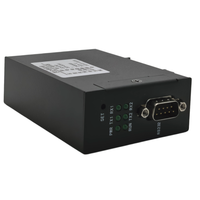 Servidor de Dispositivos Seriales Industriales, Convertidor RS485 RS232 a Ethernet RJ45, Gateway Modbus JQ-87NP, Totalmente Metálico